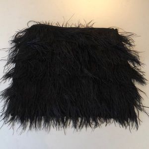 Michael Kors Ostrich Feather Mini-skirt